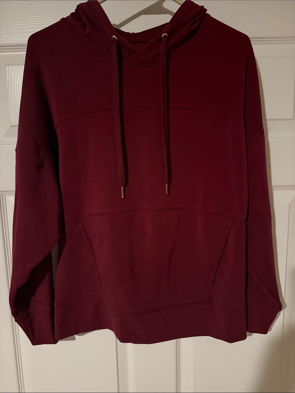 Apana Burgundy Pullover Hoodie